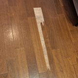 賃貸退去前のフローリング剥がれ補修｜大阪府大阪市