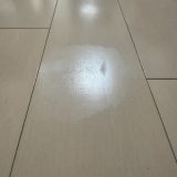 フローリング他社の補修跡｜大阪府八尾市