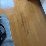 床　フローリングシミ｜大阪府大阪市北区